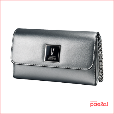CARTERA VIZZANO MODA PLATEADA | 10032.3.24768-41