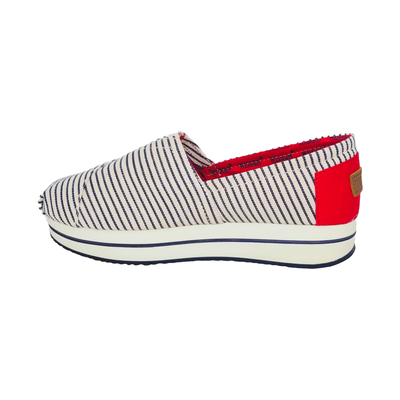 Imagen 2 del producto ALPARGATA WISDOM LINEAS AZULES MUJER | W-010