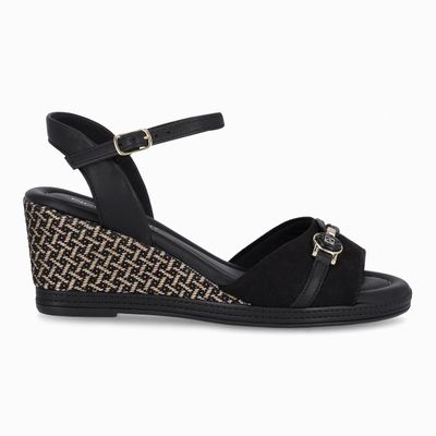 Sandalia Mujer Negro/Café Alice Piccadilly