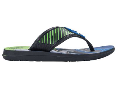 Imagen 2 del producto Sandalia Infantil Negro/Verde Sonic Way Ipanema