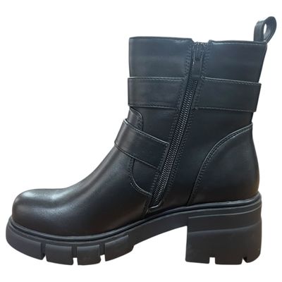 Imagen 2 del producto Botin Casual Mujer Negro Plataforma Dereck Detogni
