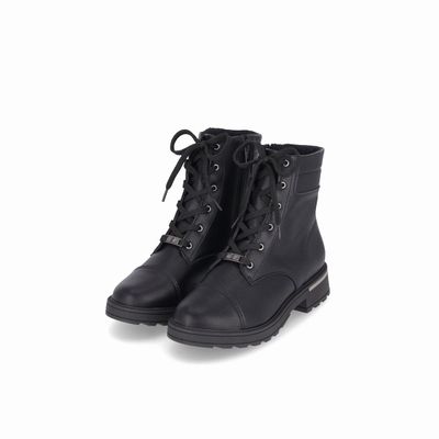 Imagen 2 del producto Botin Mujer Negro Gisa/Cordones Piccadilly