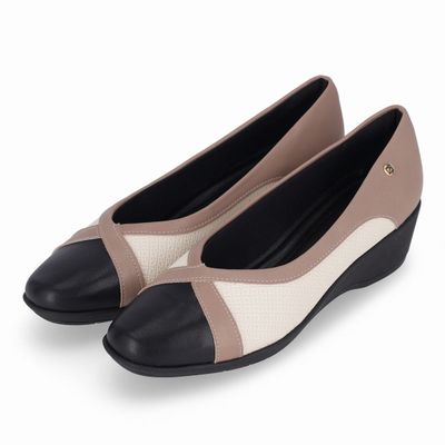 Imagen 2 del producto Zapato Mujer Negro/Crema Ivone Piccadilly