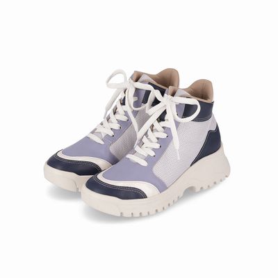 Imagen 2 del producto Zapatilla Urbana Mujer Azul/Natural Lana Piccadilly