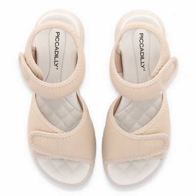 Imagen 2 del producto Sandalia Mujer Marfil Espolón Anabela Piccadilly