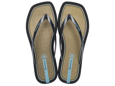 Sandalia Mujer Negro/Dorado Edge Glam Ipanema