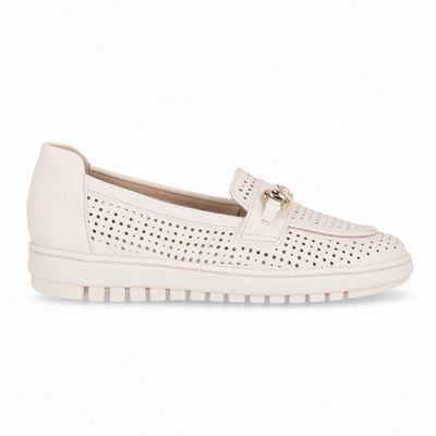 Zapatilla Mujer Crema/Dorado Nici Piccadilly