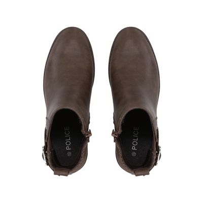 Imagen 2 del producto Botin Casual Mujer Café Taco Medio Harper Police