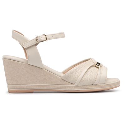 Sandalia Mujer Anabela Alice Hueso 759 Piccadilly