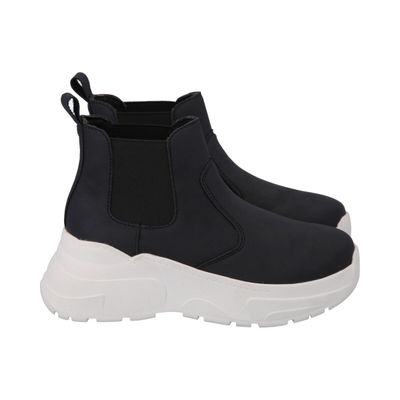 Imagen 2 del producto Botin Mujer Negro Plataforma Dunkin Police