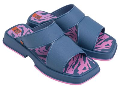 Sandalia Mujer Azul Millenium 317 Zaxy