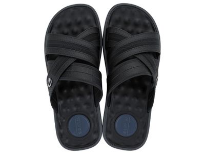 Sandalia Hombre Negro Alabama Slide Cartago