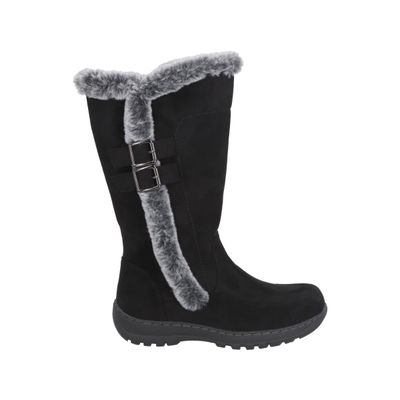 Bota Chiporro Mujer Negro Winter Police