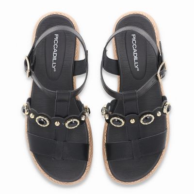 Imagen 2 del producto Sandalia Mujer Negro Sol 795 Piccadilly