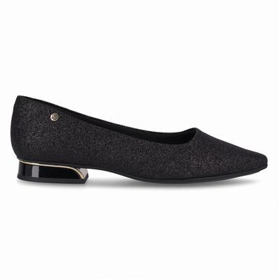 Zapato Mujer Negro/Glitter Silvia Piccadilly