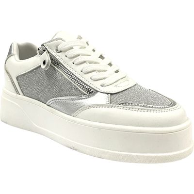 Imagen 2 del producto Zapatilla Urbana Mujer Plateado Metallic Detogni