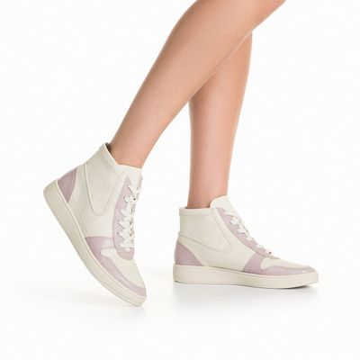 Imagen 2 del producto Zapatilla Urbana Mujer Caña Beta Alta Lavanda