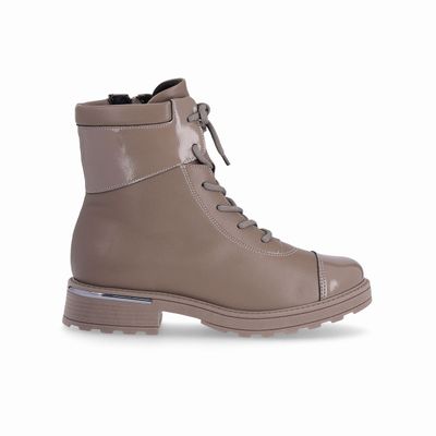 Botin Mujer Taupe Gisa/Cordones Piccadilly