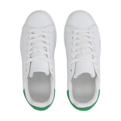 Imagen 2 del producto Zapatilla Urbana Mujer Blanco/Verde Joy Police