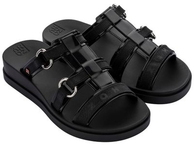 Sandalia Mujer Negro Objetiva 351 Zaxy