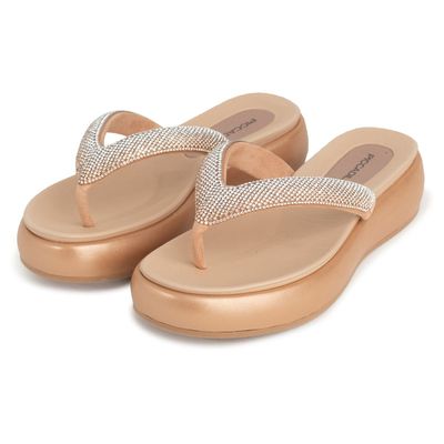 Imagen 2 del producto Sandalia Mujer Strass Sol Rosado Piccadilly