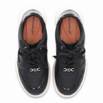 Imagen 2 del producto Zapatilla Mujer Negro Fascitis 76 Piccadilly