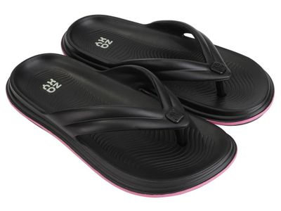 Sandalia Mujer Negro Leveza Hit 340 Zaxy