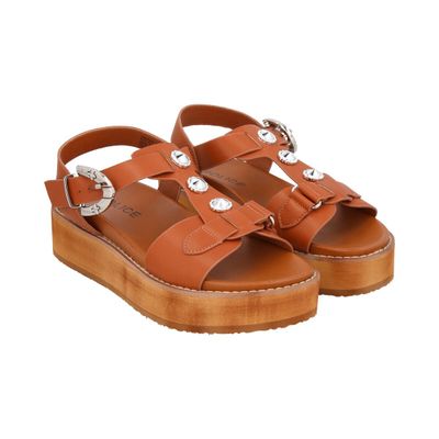 Imagen 2 del producto Sandalia Mujer Café Fresh Police