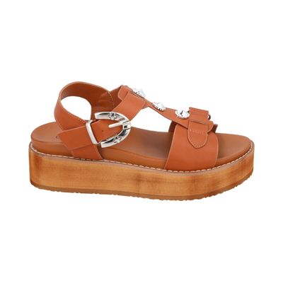 Imagen 1 del producto Sandalia Mujer Café Fresh Police