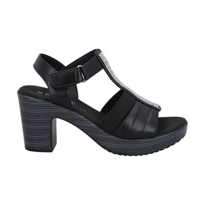 Sandalia Mujer Negro 12 Trini Police