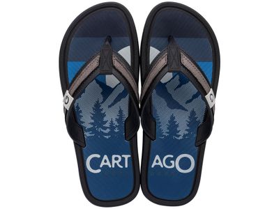 Sandalia Hombre Azul Mallorca 013 Cartago