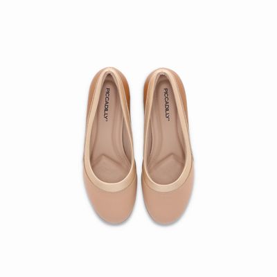 Zapato Mujer Nude/Café 145 Piccadilly