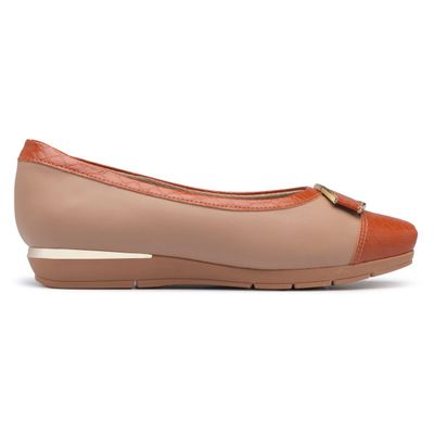 Zapato Mujer Almendra/Caramelo Fernanda Piccadilly