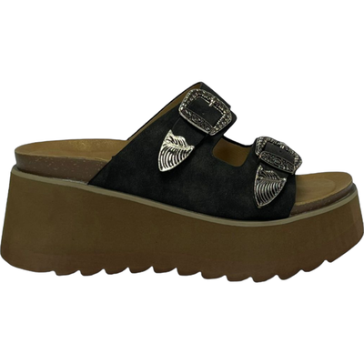 Imagen 1 del producto Sandalia Mujer Negro Orquidea Detogni