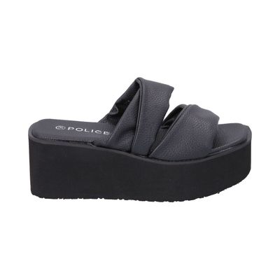 Sandalia Mujer Negro Lola Police