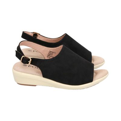 Sandalia Mujer  Negro Sonia Police