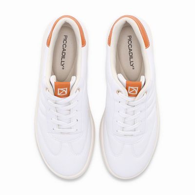 Imagen 2 del producto Zapatilla Mujer Blanco/Naranjo Beta 65 Piccadilly