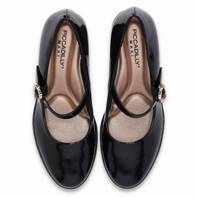 Imagen 2 del producto Zapato Mary Jane Mujer Negro/Charol Daiane Piccadilly