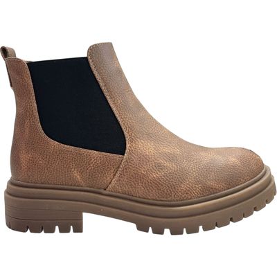 Botin Casual Mujer Camel Anne Detogni