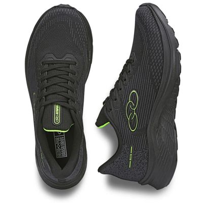Imagen 2 del producto Zapatilla Hombre Delta Negro/Verde Olympikus