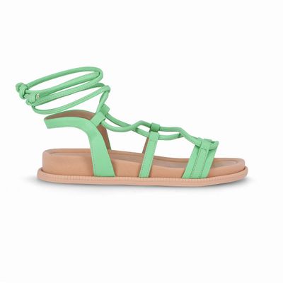 Sandalia Mujer Verde Anali Piccadilly