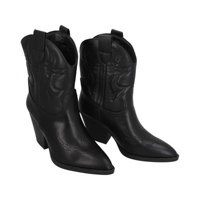 Imagen 2 del producto Bota Vaquera Mujer Negro Texana Luxu Police