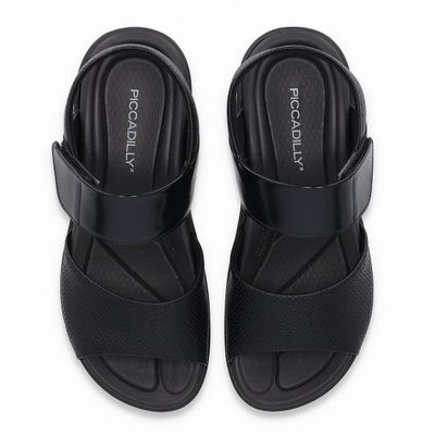 Imagen 2 del producto Sandalia Mujer Negro Fascitis Anabela 15 Piccadilly