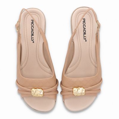 Imagen 2 del producto Sandalia Mujer Nude/Dorado Camila 0125 Piccadilly