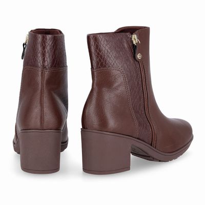 Imagen 2 del producto Botin Mujer Chocolate Daiane Piccadilly