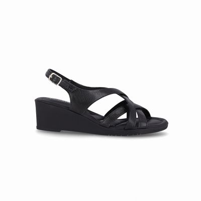 Sandalia Mujer Negro Carla Piccadilly