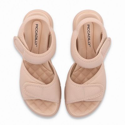 Imagen 2 del producto Sandalia Mujer Rosado Espolón Anabela Piccadilly