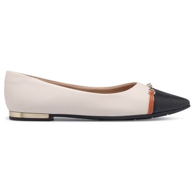 Zapato Mujer Negro/Hueso Ana 629 Piccadilly