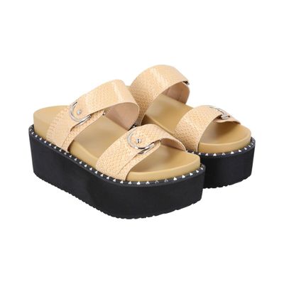 Imagen 2 del producto Sandalia Mujer Nude Plataforma Serb Police