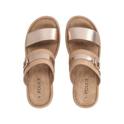 Imagen 2 del producto Sandalia Mujer Dorado Flora Police